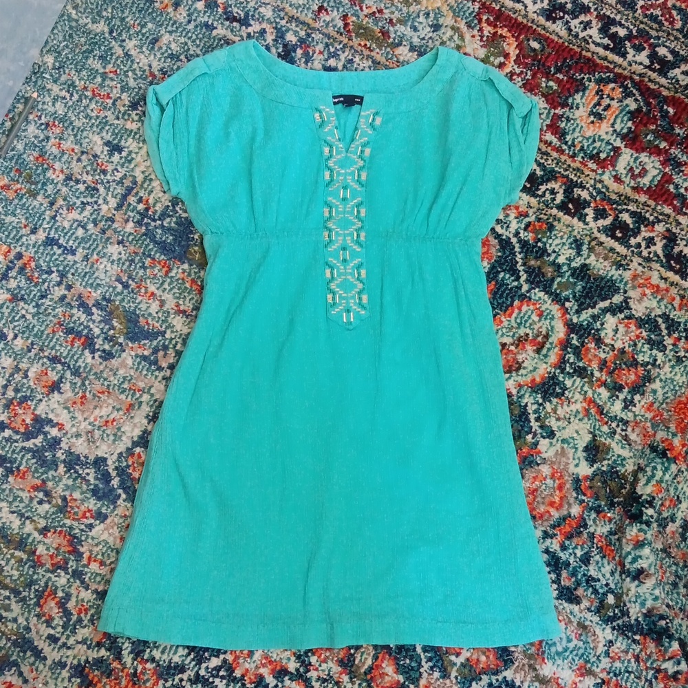 Gap tunic dress with embroidery